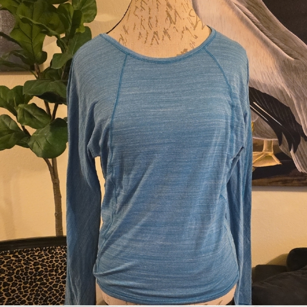Lululemon Blue Long Sleeve Top